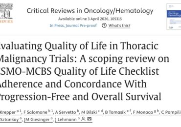 Nowa publikacja – Critical Reviews in Oncology / Hematology